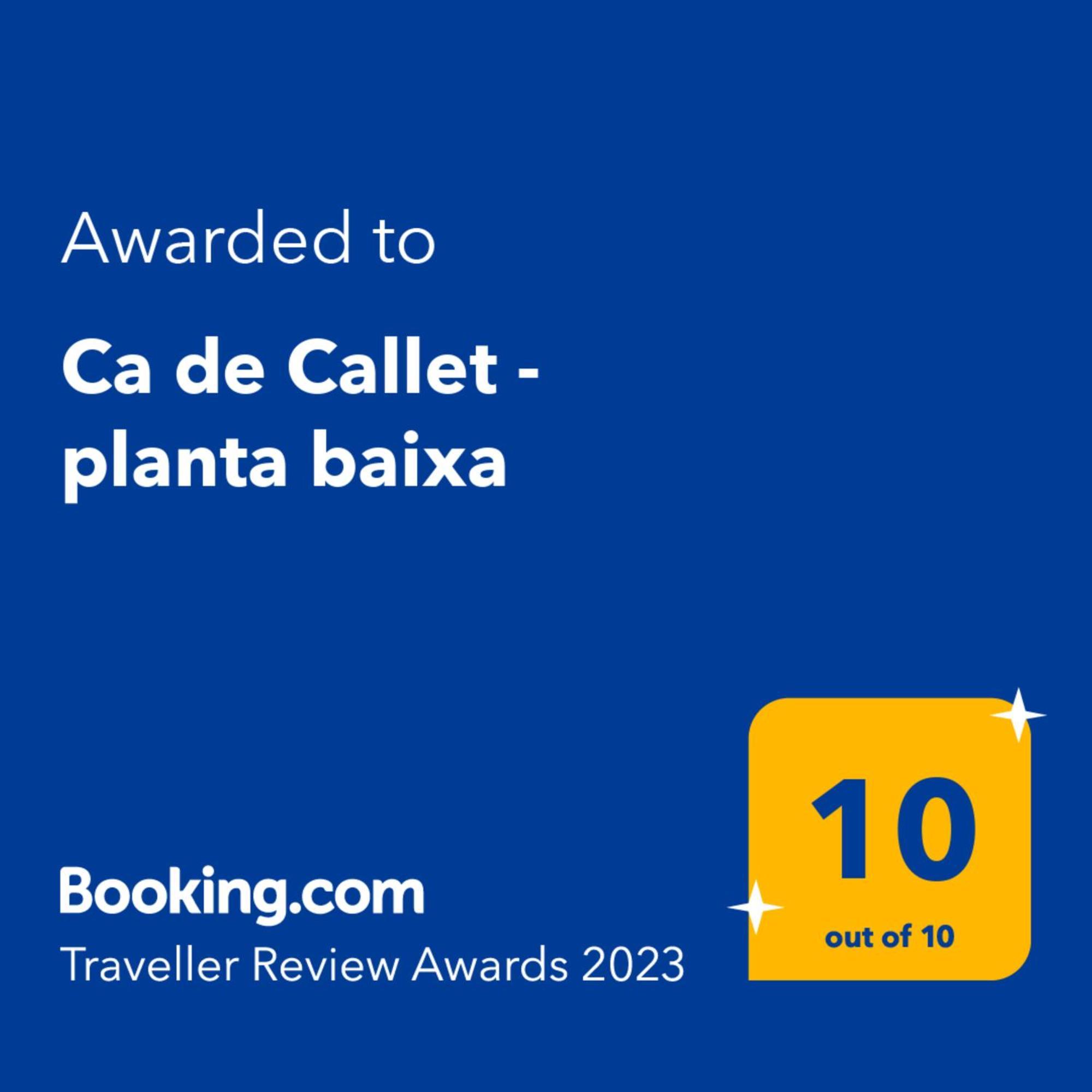 Ca De Callet - Planta Baixa Estación Eksteriør bilde